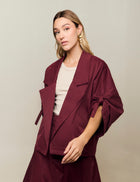 Chaqueta Pacífico - Berenjena