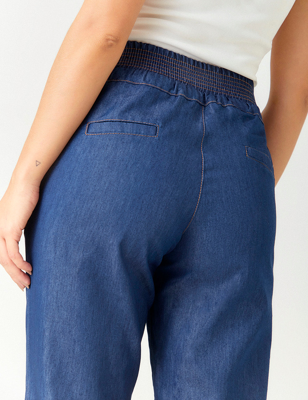 Pantalón Chambray - Azul Índigo
