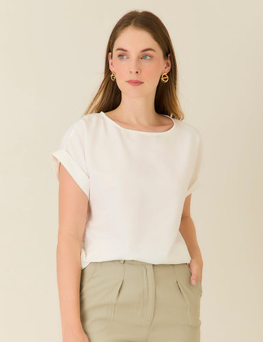 Blusa Full - Marfil