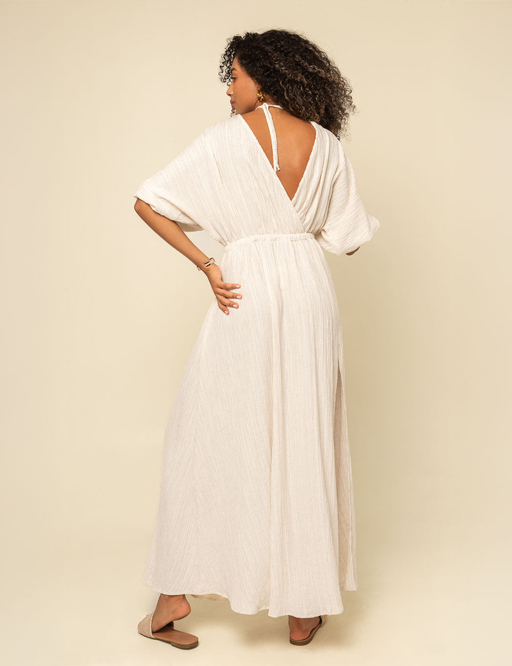 Vestido Oasis - Marfil