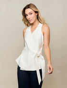 Blusa Camelia - Marfil