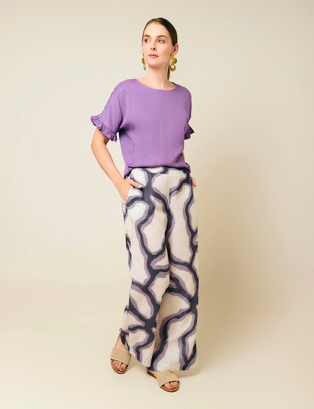 Pantalón Iris - Estampado