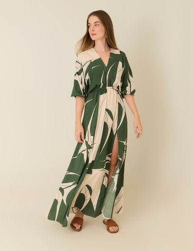 Vestido Natura - Estampado