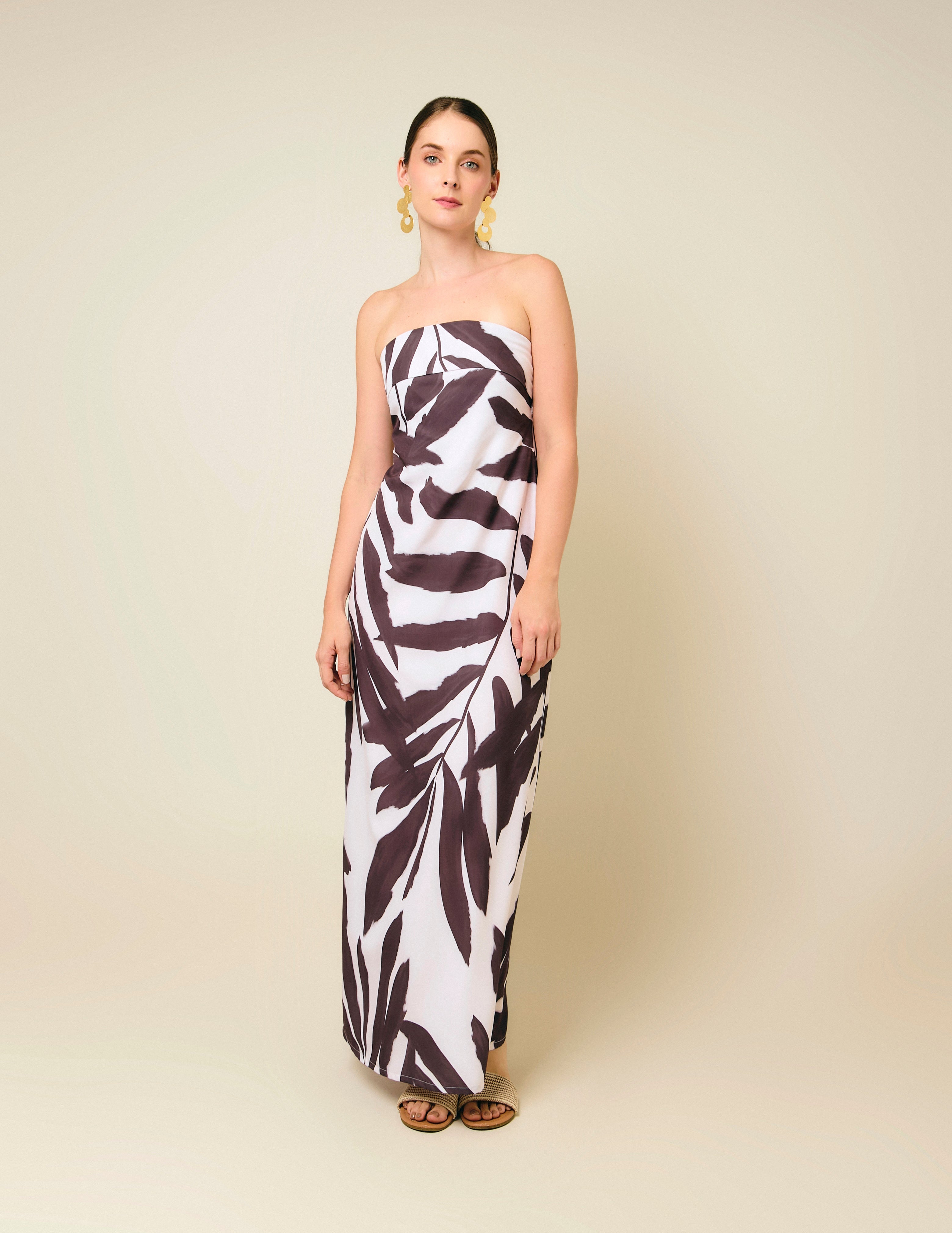 Vestido Madeira - Estampado