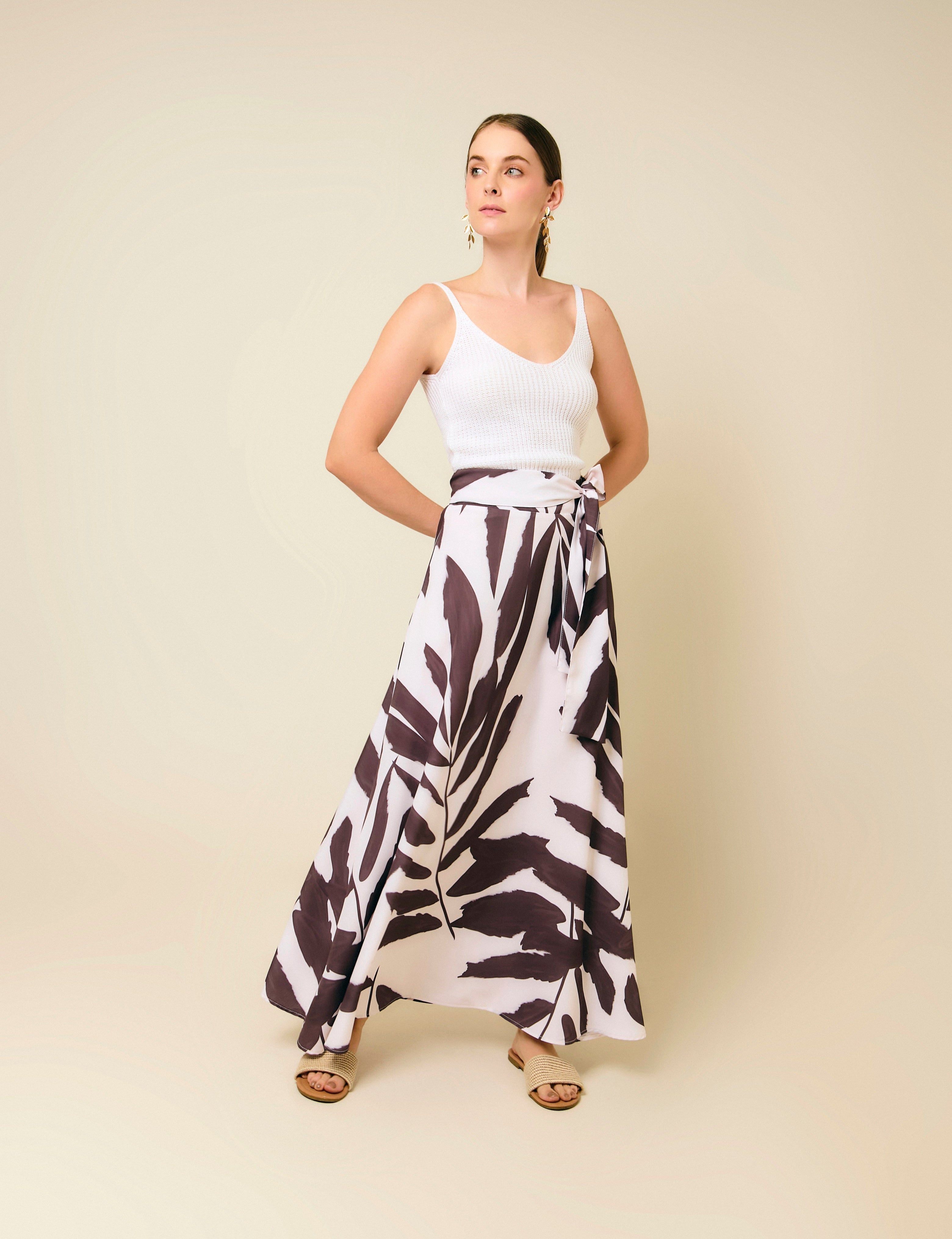 Falda Madeira - Estampado