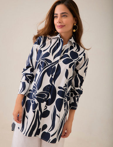 Camisero Garden - Estampado A.