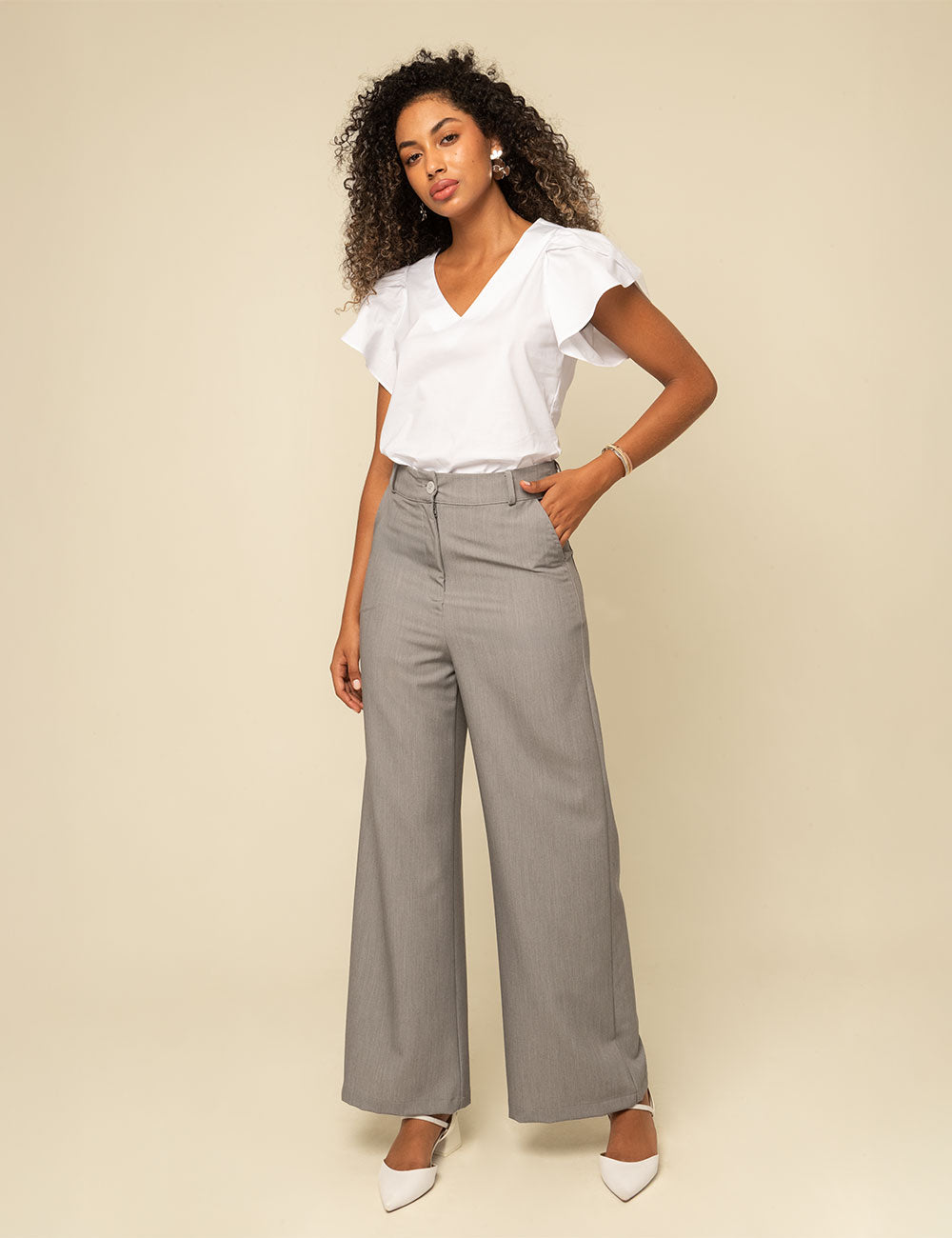 Pantalón Classy - Gris