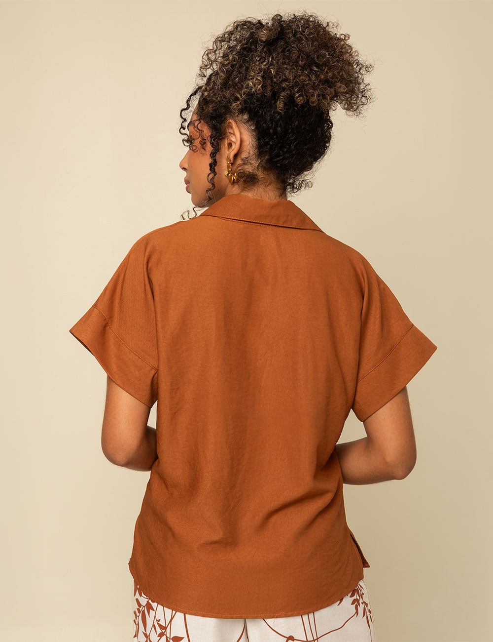 Blusa Terré - Terracota