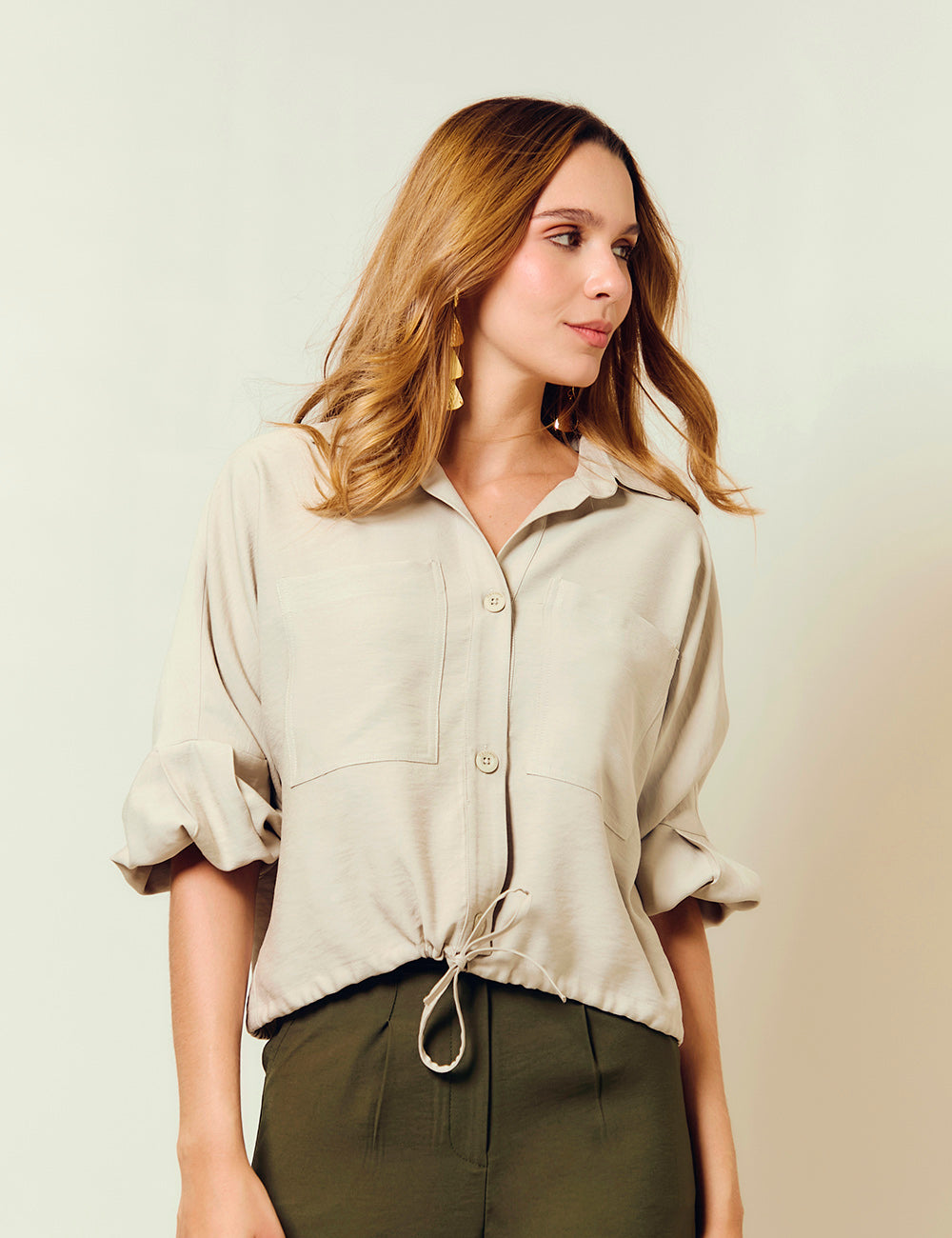 Blusa Propósito - Arena
