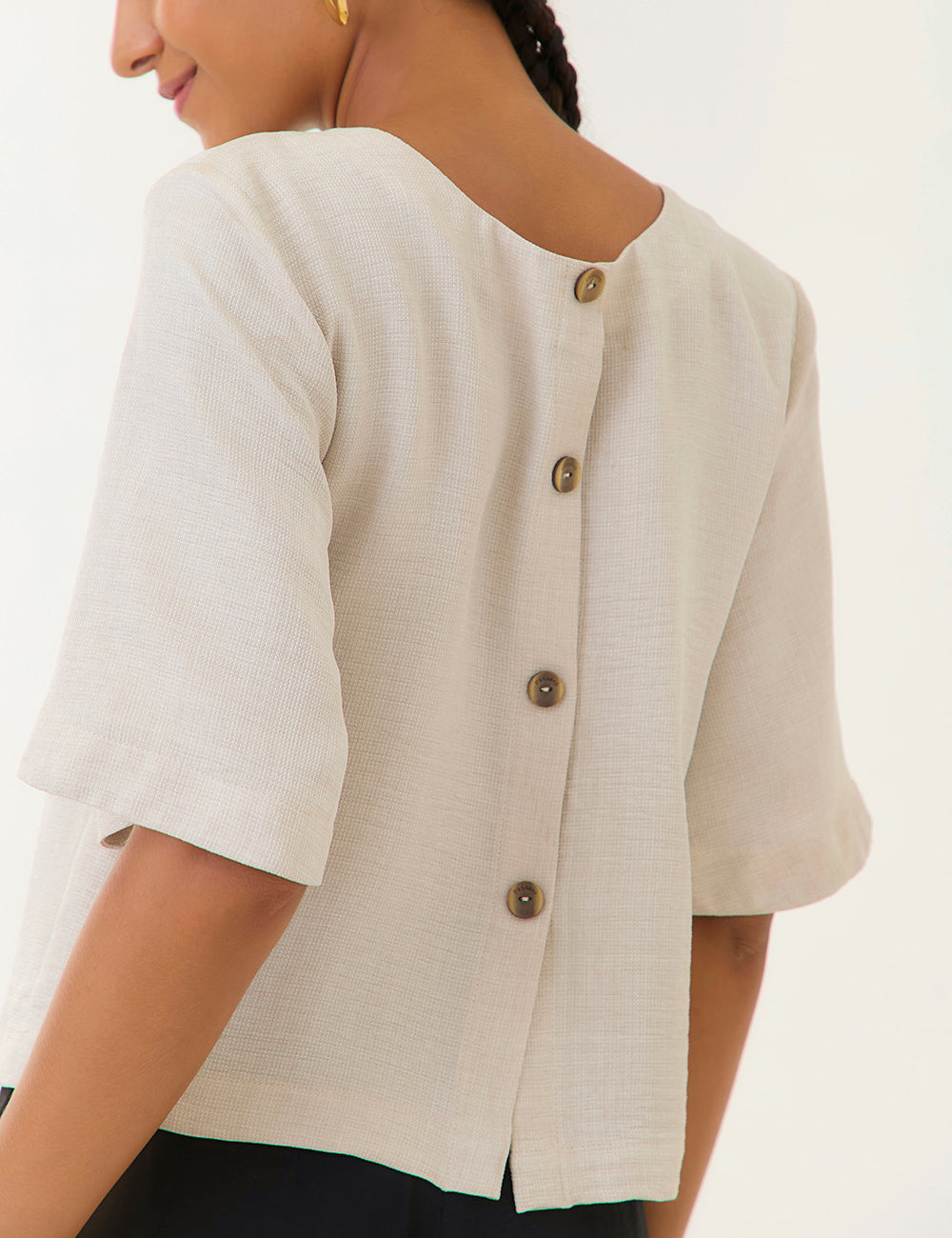 Blusa Miró - Arena
