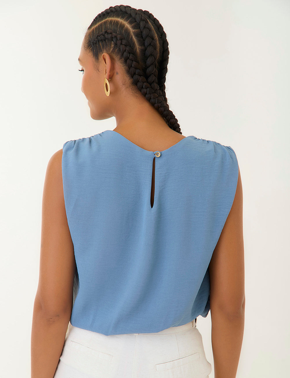 Blusa Briz - Azul