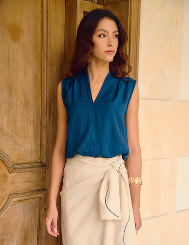 Blusa Square - Azul