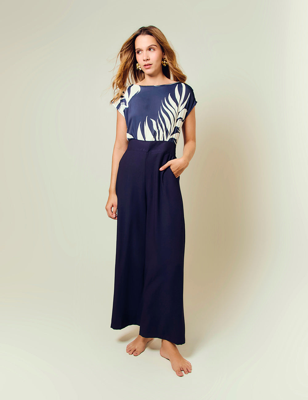 Enterizo Corteza - Azul