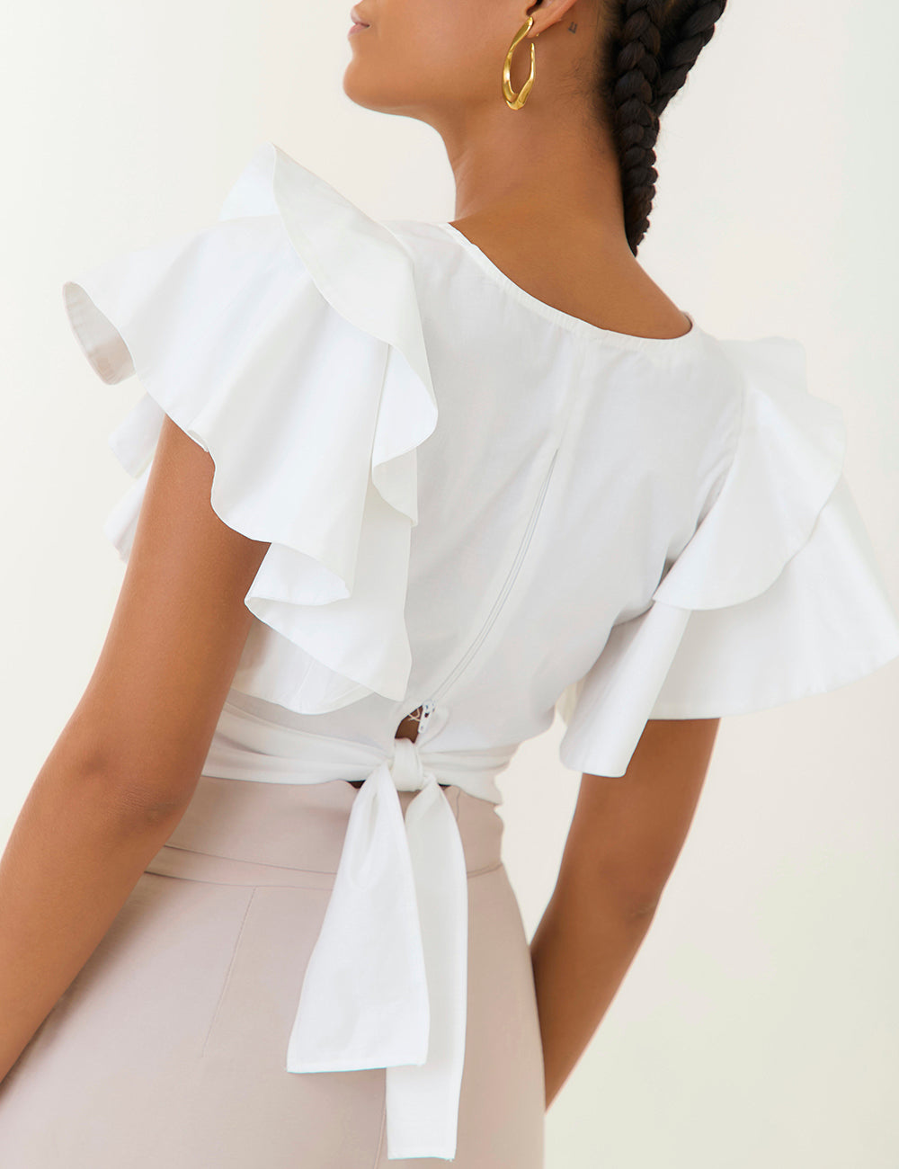 Blusa Petal - Blanco