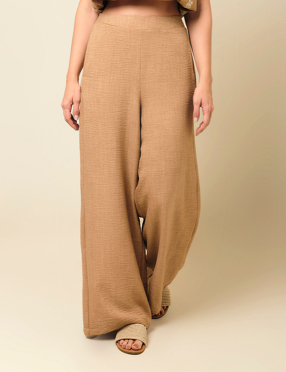 Pantalón Aura - Camel