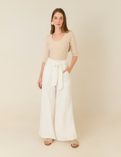 Pantalón Marine - Marfil