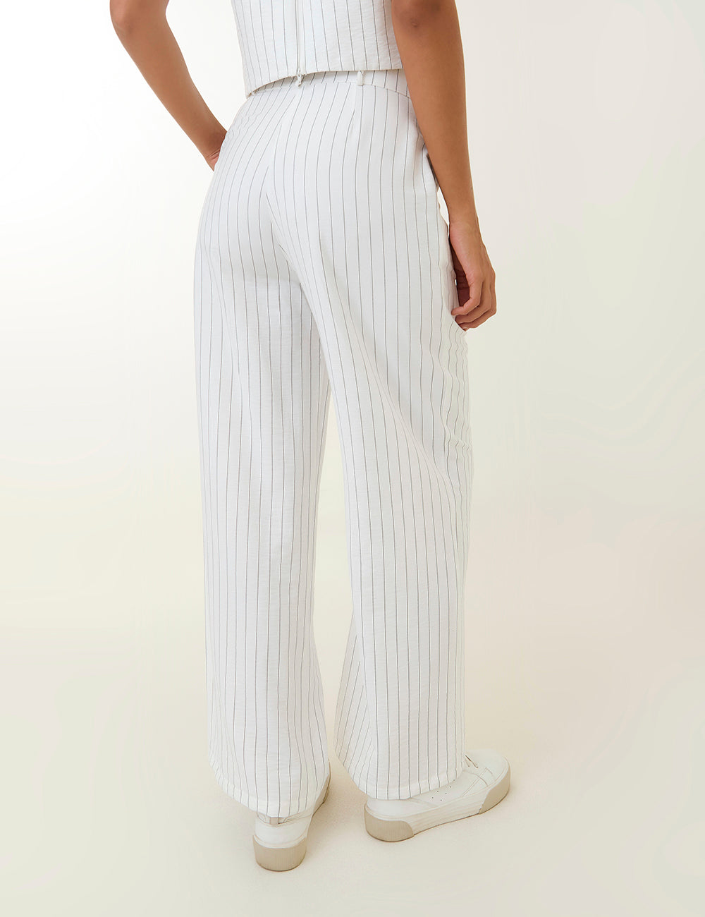 Pantalón Line - Marfil