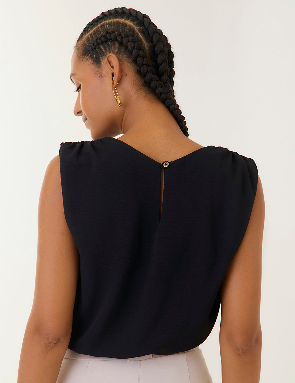 Blusa Briz - Negro