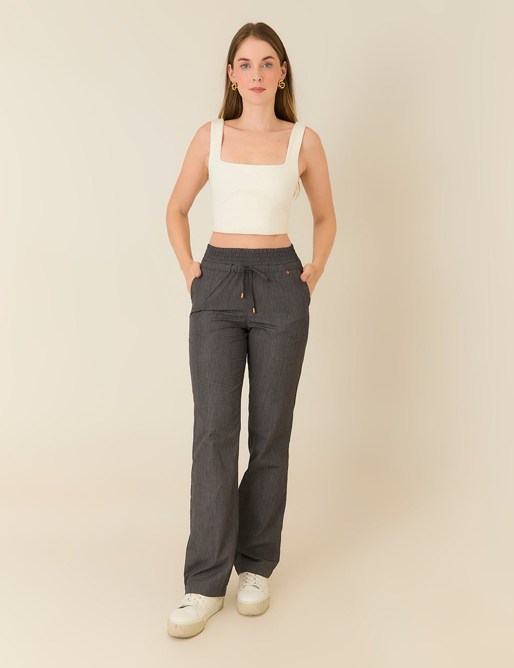 Pantalón Colors - Negro C.
