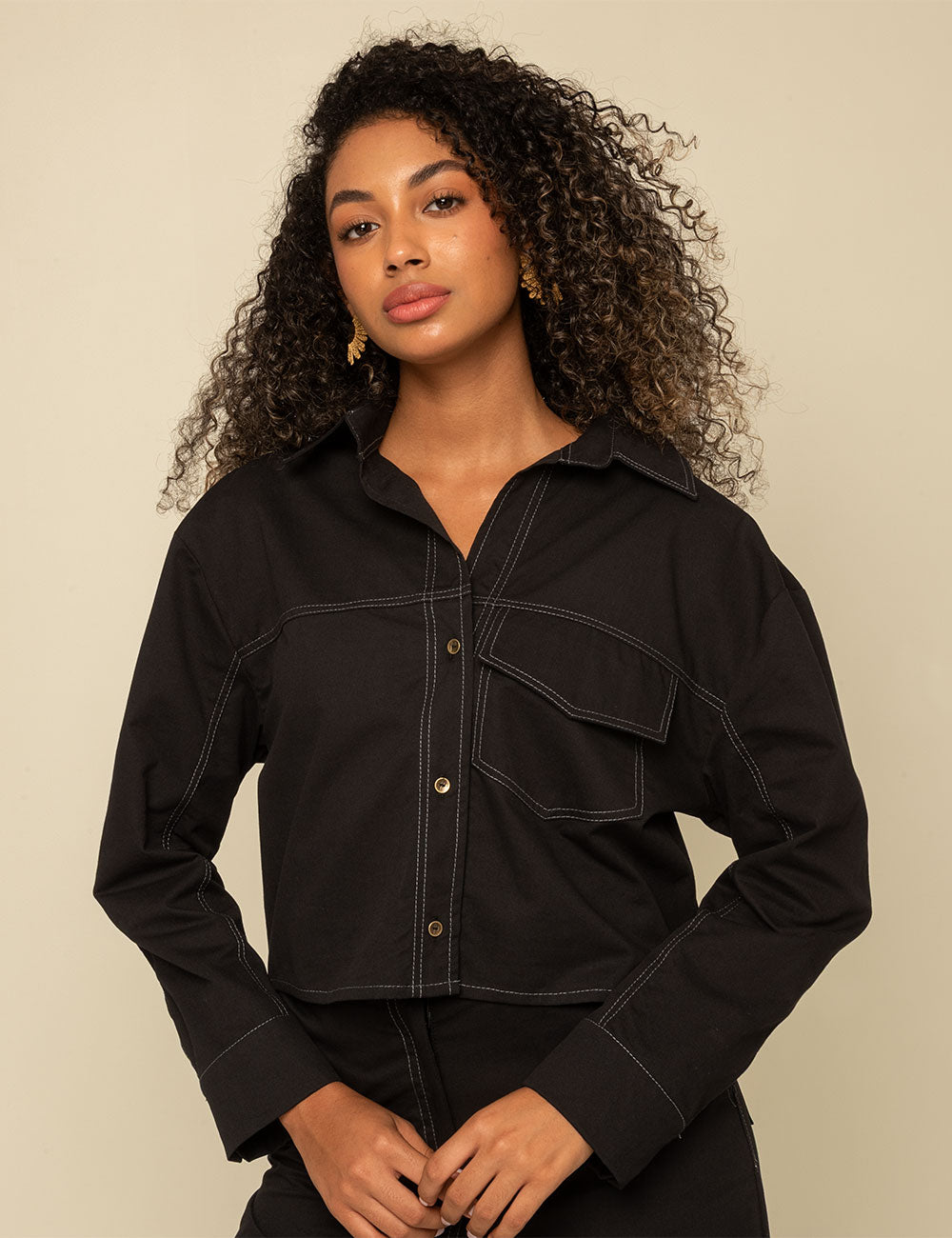 Chaqueta Terza - Negro