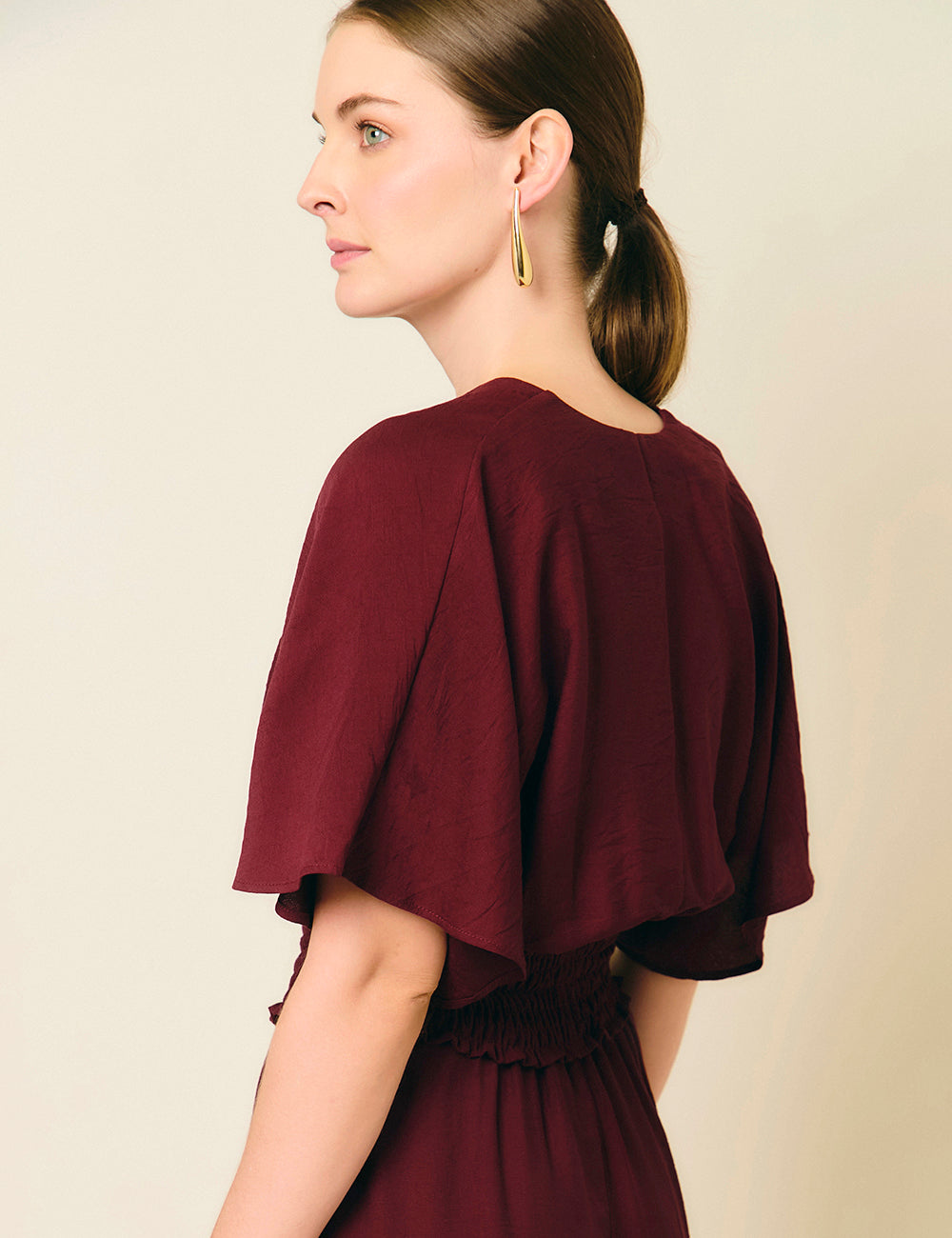 Blusa Amora - Vinotinto