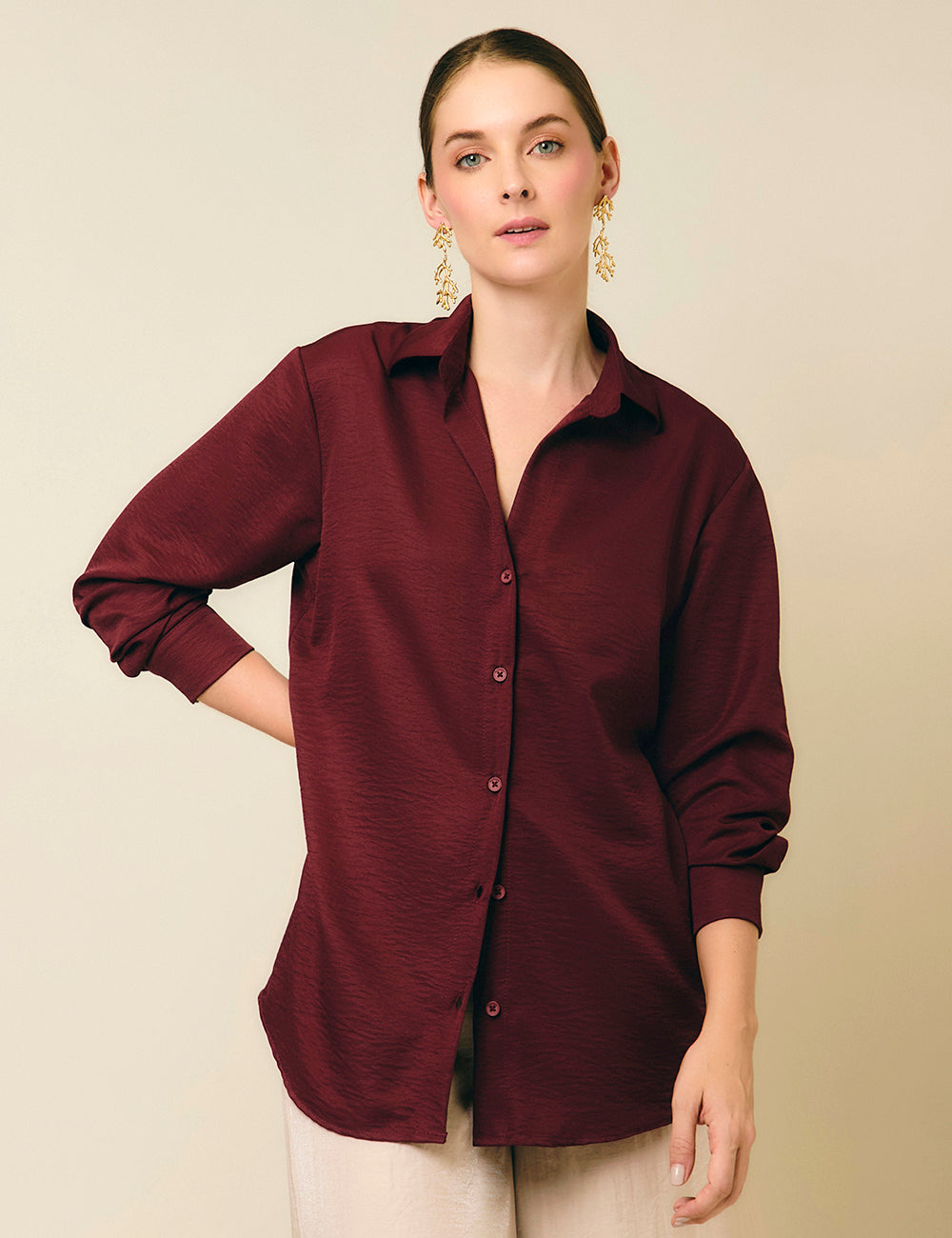 Camisero Vinea - Berenjena