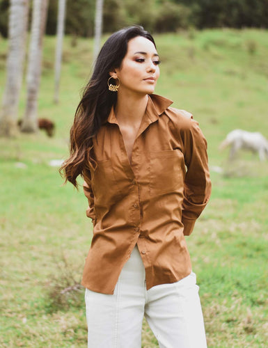 Unique Blouse - Khaki