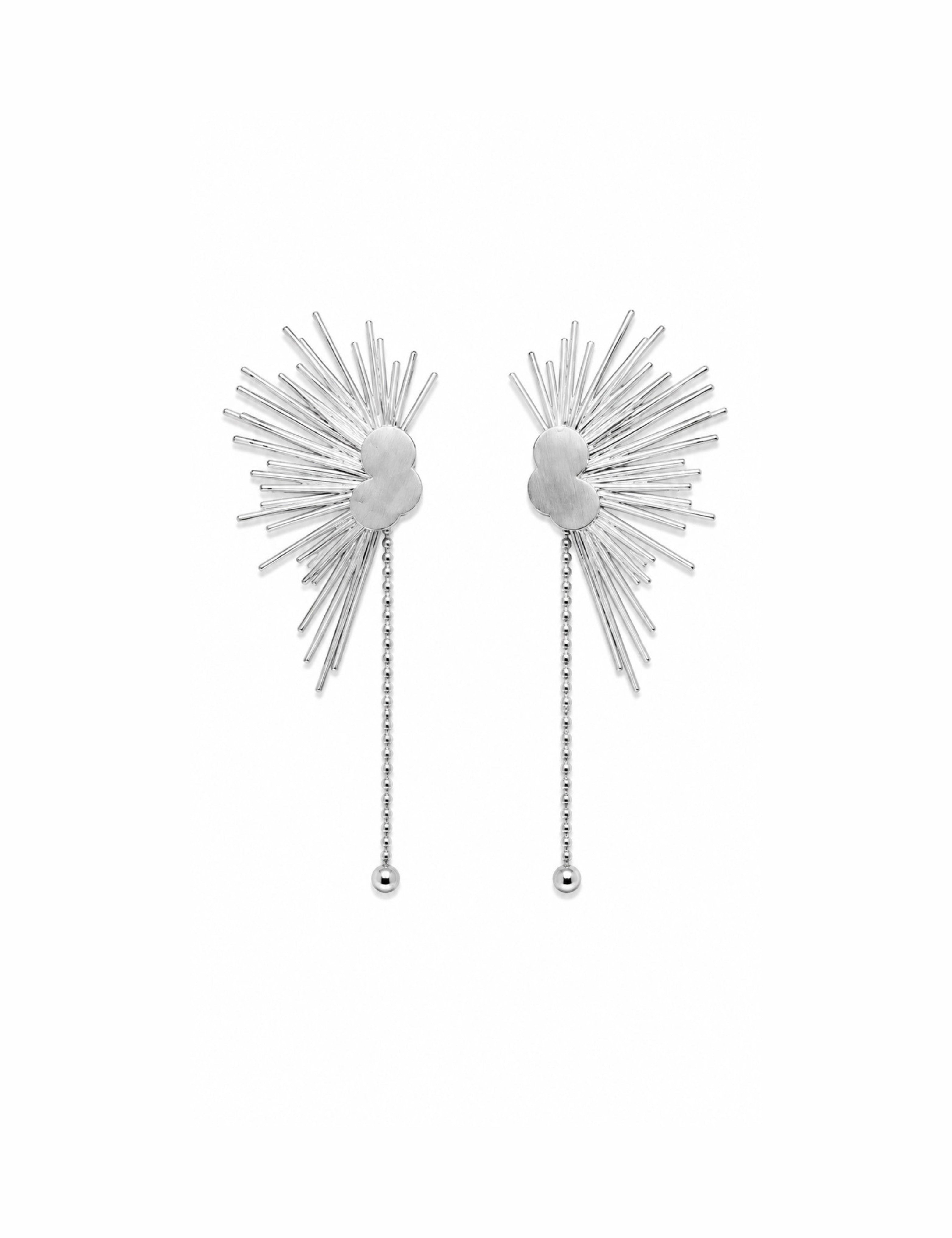 Aretes Nova - Plateado