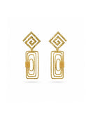 Aretes Delta - Dorado