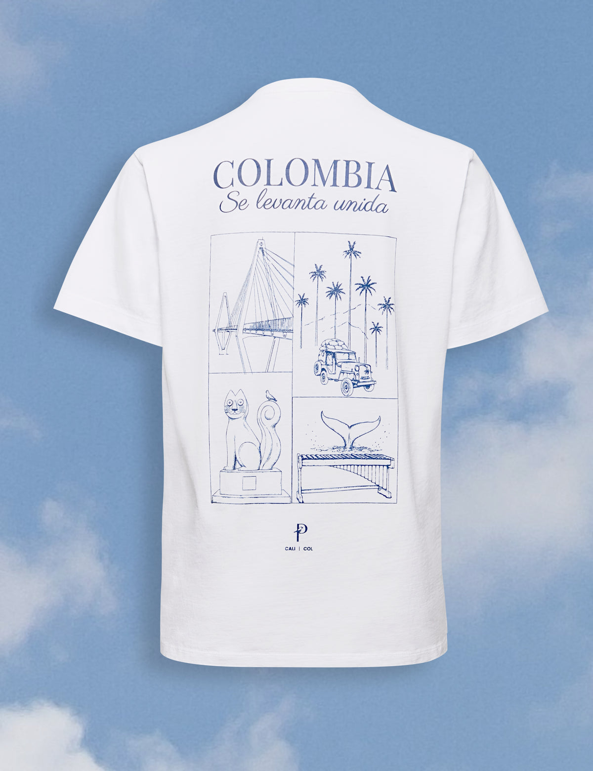Camiseta Unisex - Blanco