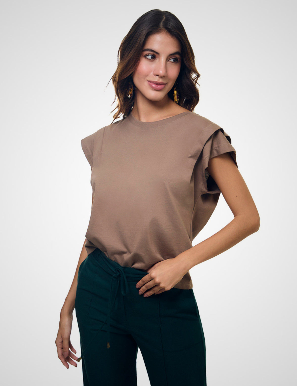 Blusa Salma - Camel