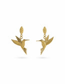 Aretes Colibrí - Dorado