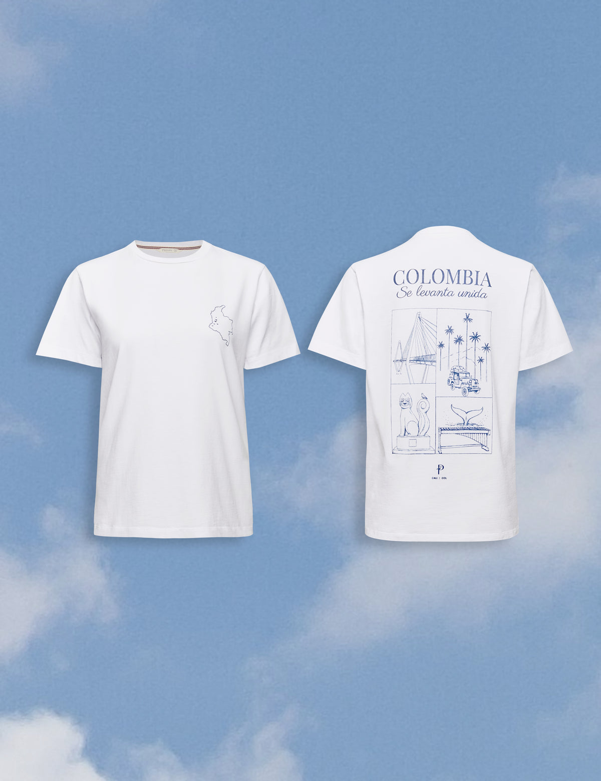 Camiseta Unisex - Marfil