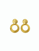 Aretes Gaia - Dorado