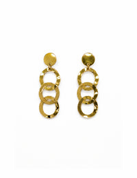 Aretes Solea - Dorado
