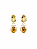 Aretes Ámbar - Dorado