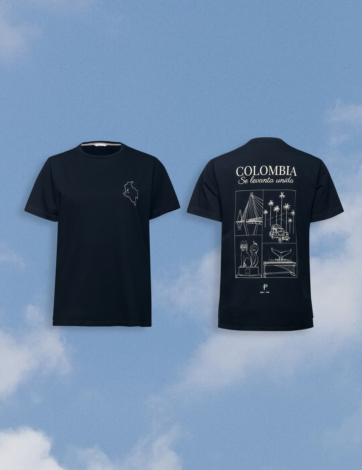 Camiseta Unisex - Azul