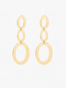 Aretes Elipse - Dorado