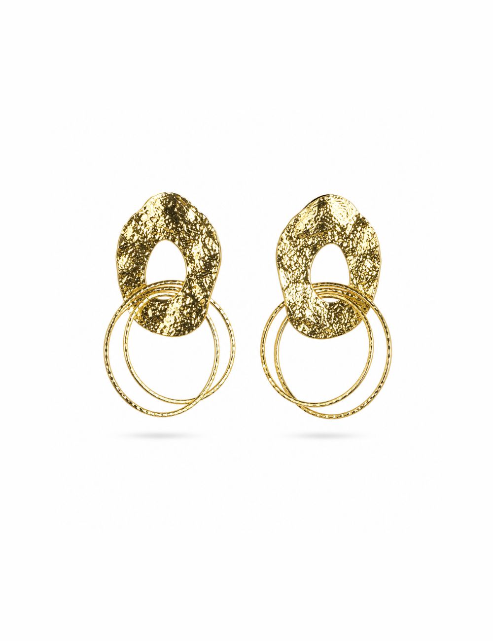 Aretes Órbita - Dorado