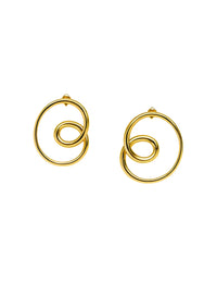 Aretes Gaia - Dorado