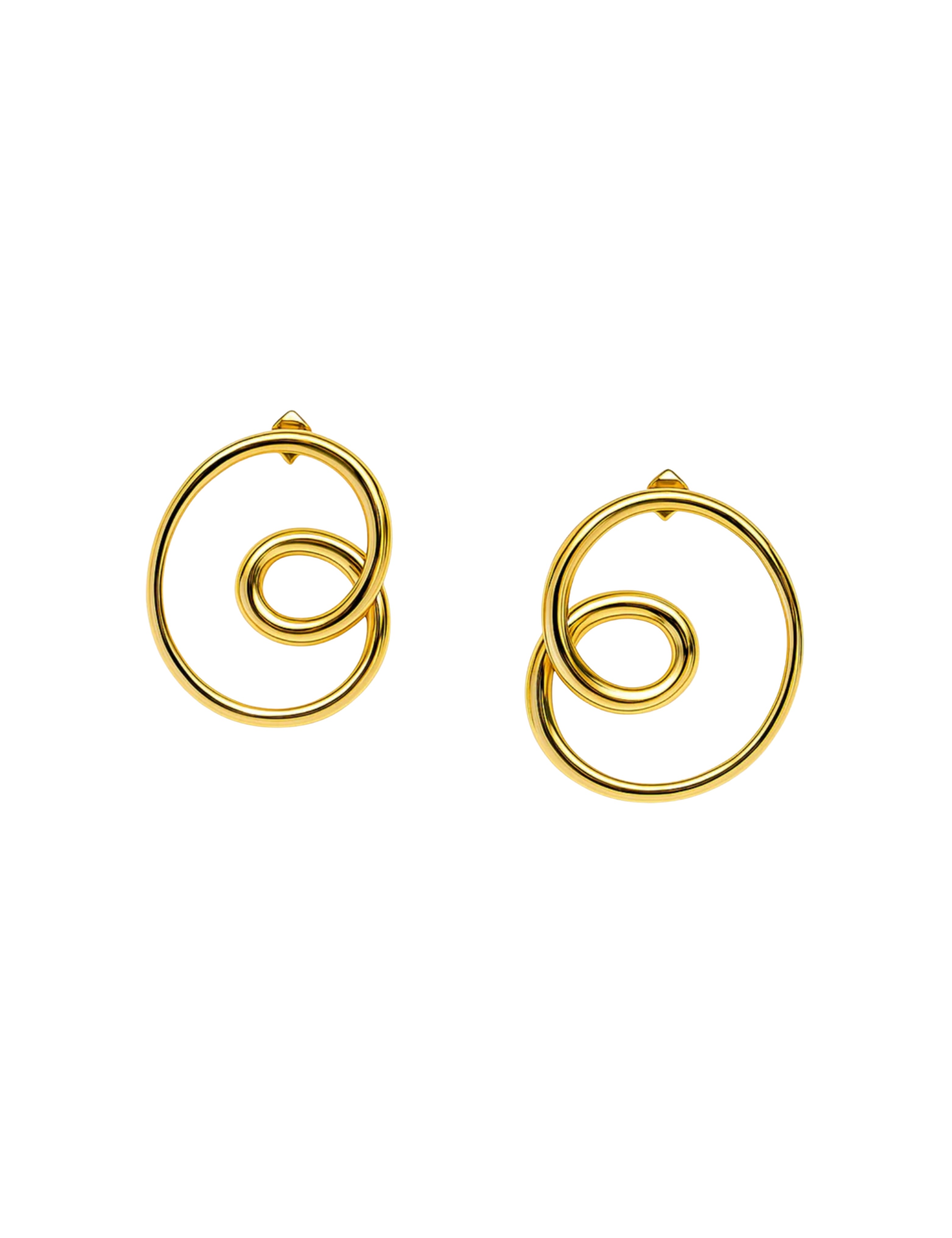 Aretes Gaia - Dorado