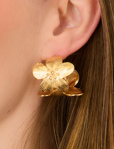Aretes Flow - Dorado