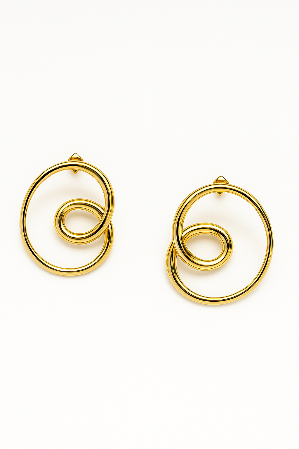 Aretes Spira - Dorado