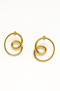 Aretes Spira - Dorado
