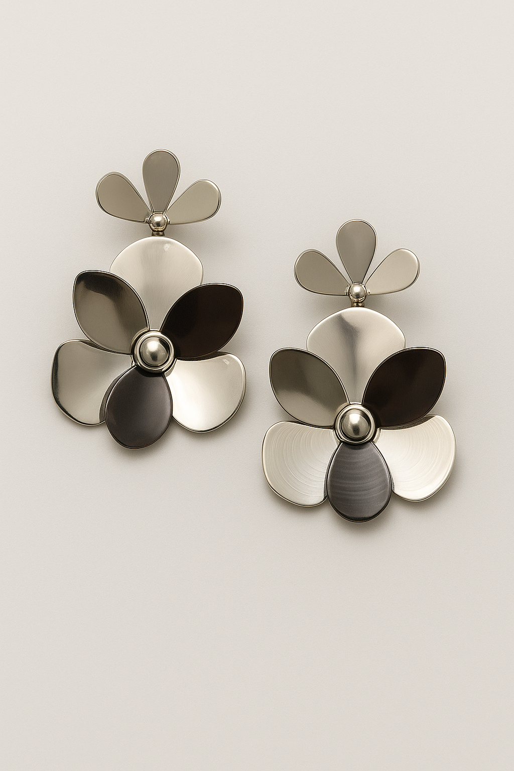 Aretes Zaria - Plateado