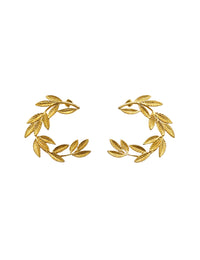 Aretes Vine - Dorado