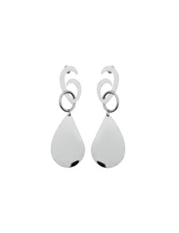 Aretes Steel - Plateado