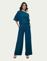 Pantalón Trascender - Azul Petróleo