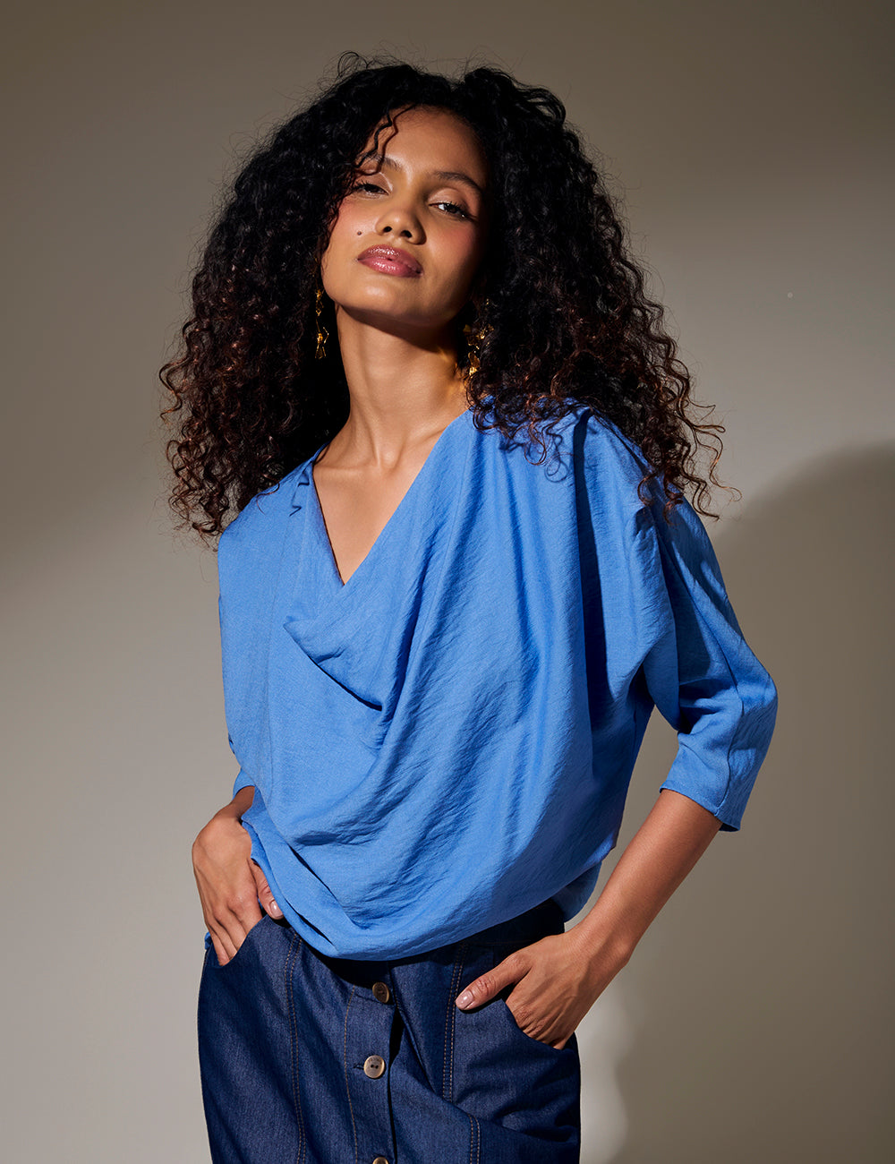 Blusa Calma - Azul