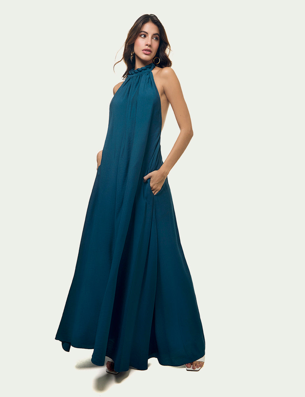 Vestido Trascender - Azul